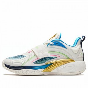 Anta KAI 1 'Dallas Mavericks Home' Basketball Shoes White | QTH908751