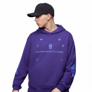 Anta KAI 1 Hoodie Purple | CSW430192