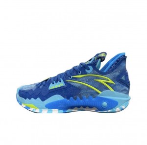 Anta Shock Wave 5 Basketball Shoes Blue | XUG146879