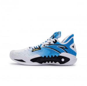 Anta Shock Wave 5 Basketball Shoes Blue | ZAH937501