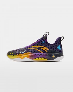 Anta Shock Wave 5 Pro "Agility" Basketball Shoes Purple | PGI238470