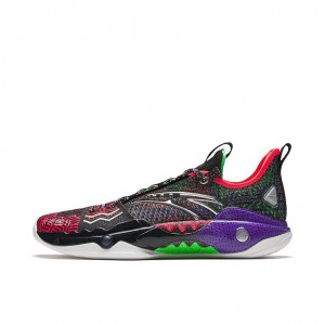 Anta Shock Wave 5 Pro "Black History Month" Basketball Shoes Multicolor | SIL327519