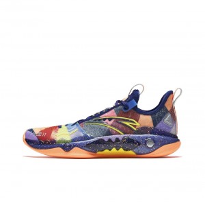 Anta Shock Wave 5 Pro "Canvas" Basketball Shoes Multicolor | YNT860341