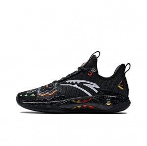 Anta Shock Wave 5 Pro "Heteropupils" Basketball Shoes Balck | VJZ517408