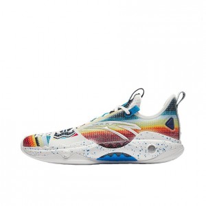 Anta Shock Wave 5 Pro "Morning and evening" Basketball Shoes Multicolor | JRZ034598