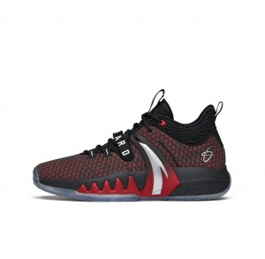 Anta Gordon Hayward GH2 Basketball Shoes Balck | JNT627041