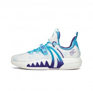 Anta Gordon Hayward GH2 "Charlotte" Low Basketball Shoes White / Blue | RMV589034