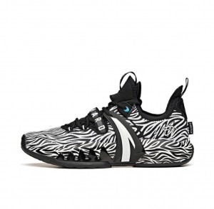 Anta Gordon Hayward GH2 “White Tiger” Basketball Shoes Balck / White | IOP529864