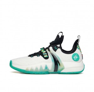 Anta Gordon Hayward GH3 "Black Warrior" Basketball Shoes White | NWO576243