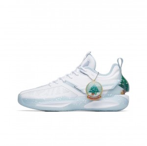 Anta Gordon Hayward GH3 "Christmas" Basketball Shoes White | MUI612853