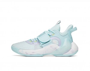 Anta KT Splash 3.0 Low Bubble MINT Basketball Shoes Light Blue | SDY963284