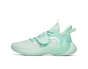 Anta KT Splash 3.0 Low Lime Soda Basketball Shoes Turquoise | UWL249103