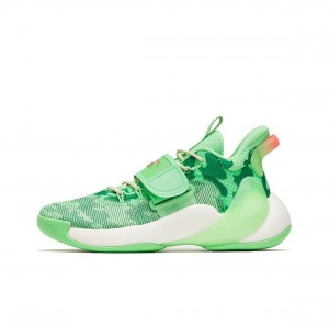 Anta KT Splash 3.0 Low "Watermelon" Basketball Shoes Green | GUP142065