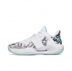 Anta KT Splash 4.0 Basketball Shoes White / Blue | UXJ958631