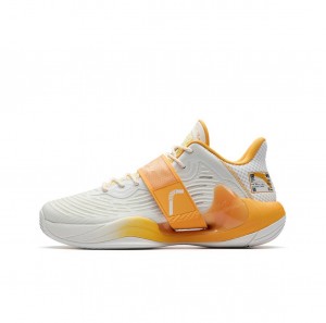 Anta KT Splash 4.0 Basketball Shoes White / Yellow | RIZ541608