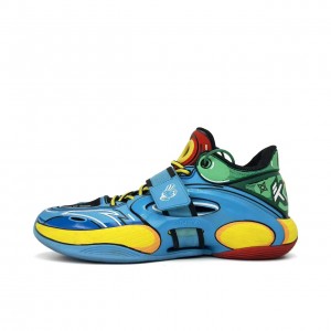 Anta KT Splash 5.0 Basketball Shoes Blue / Black | ARO750489