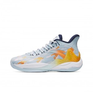 Anta KT The Mountain 2.0 Basketball Shoes Light Blue / Orange | CMB028439