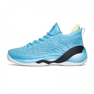 Anta Klay Thompson KT7 “Turn The Waves” Low Basketball Shoes Blue / Yellow / White | OMR695748