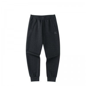 Anta Klay Thompson Knit Track Pants Black | ROU824730