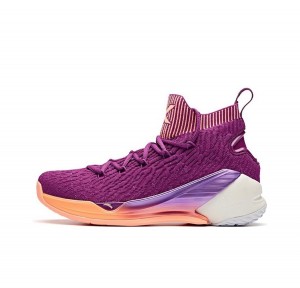 Anta Klay Thompson Kt4 "Elf purple" Basketball Shoes Purple | RHG263754