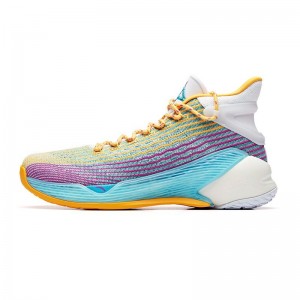 Anta Klay Thompson Kt4 Final Basketball Shoes Yellow / Blue | GFR134078