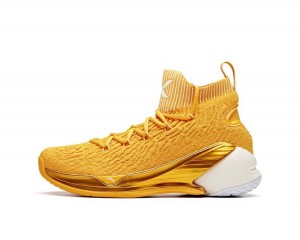 Anta Klay Thompson Kt4 Home Basketball Shoes Yellow | GYI346579