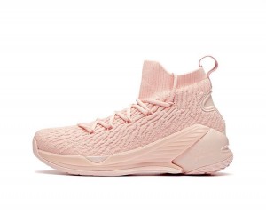 Anta Klay Thompson Kt4 “Valentine's Day” Basketball Shoes Pink | DWS367584