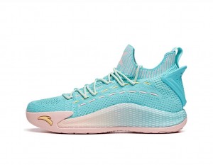 Anta Klay Thompson Kt5 Low “Bahamas” Basketball Shoes Turquoise | FTP356280