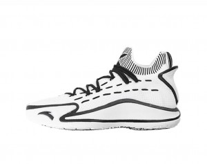 Anta Klay Thompson Kt5 Low “Black Mandarin Duck” Basketball Shoes White / Black | DCH931240