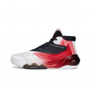 Anta Klay Thompson Kt6 "Chinese Team" Basketball Shoes White / Black / Red | TNH235089