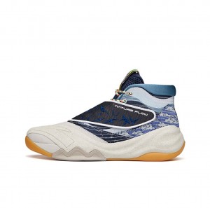 Anta Klay Thompson Kt6 Chinese Valentine's Day Basketball Shoes White / Navy | MCI489730