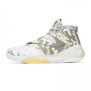 Anta Klay Thompson Kt6 "Rocco" Basketball Shoes White / Grey | XQP684509