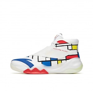 Anta Klay Thompson Kt6 "Third Jersey" Basketball Shoes White / Multicolor | LTC596720