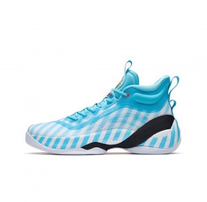 Anta Klay Thompson Kt7 "Sailor Klay" Basketball Shoes White / Turquoise | BDE795824