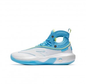 Anta Klay Thompson Kt8" Basketball Shoes White / Blue | KZJ265913