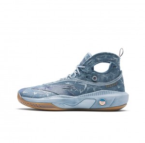 Anta Klay Thompson Kt8 "Chinese Valentine's Day" Basketball Shoes Blue | LMV830219