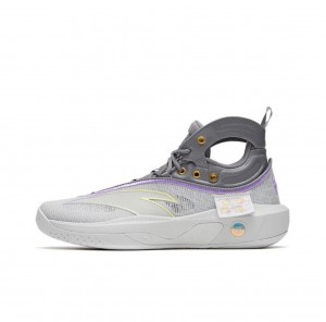 Anta Klay Thompson Kt8 "Starlight" Basketball Shoes Grey / White | XYL897106