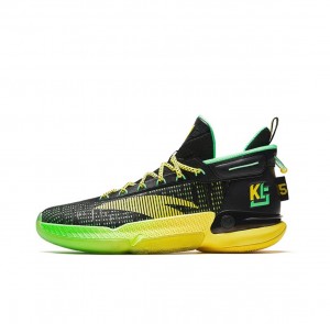 Anta Klay Thompson Kt9 "Looney PE" Basketball Shoes Balck / Yellow | HLM562489