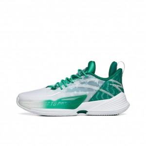 Anta Light Crazy 3 Basketball Shoes Green | BVW976450