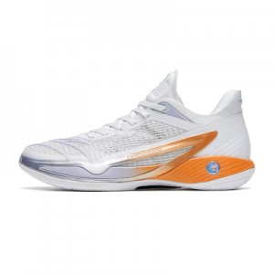 Anta Light Crazy 4 Basketball Shoes White / Purple / Orange | RFG394286