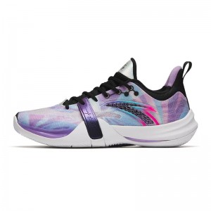 Anta Light Crazy 4 Team Basketball Shoes Purple | GKL918246