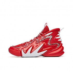 Anta Marvel Shock Wave 2.0 Running Shoes Red / White | JER568973