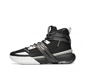 Anta Quick Fight 4 High Basketball Shoes Black | KVM028174