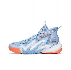 Anta Shock The Game 4.0 Basketball Shoes Blue | TFJ982753