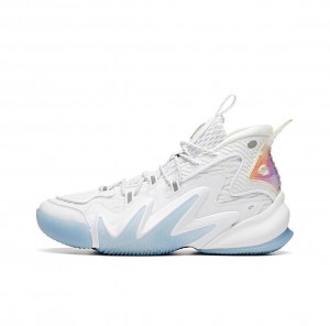 Anta Shock The Game 4.0 Wave 2 Basketball Shoes White | HSZ486125