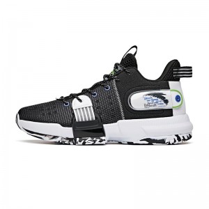 Anta Shock The Game "Daringly" 2.0 Basketball Shoes Black / White | WNR480253