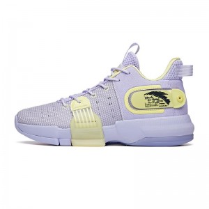 Anta Shock The Game "Daringly" 2.0 Basketball Shoes Light Purple | AFR304816