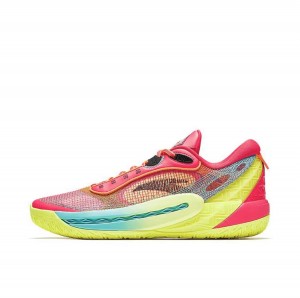 Anta Shock Wave 6 Basketball Shoes Red / Yellow | XDM906183