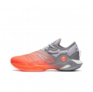 Anta Skyline 1 V2 Basketball Shoes Grey / Orange | GNO269317