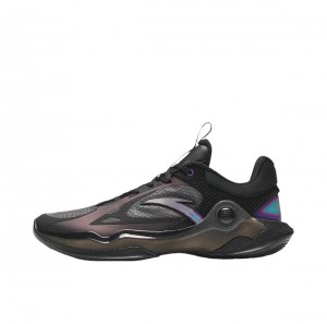 Anta Skyline Retro Basketball Shoes Black | YRP503264